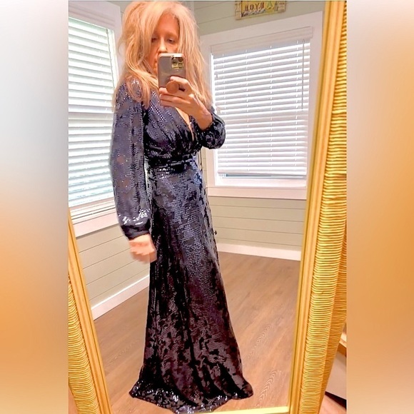 Rubber Ducky Prod.,Heavily Sequined, STATEMENT Piece, Excellent Cond.Size Small - Picture 5 of 12